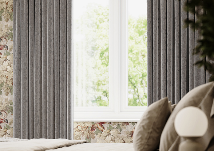 Darwin, Silver - Made to Measure Curtains - Image 5